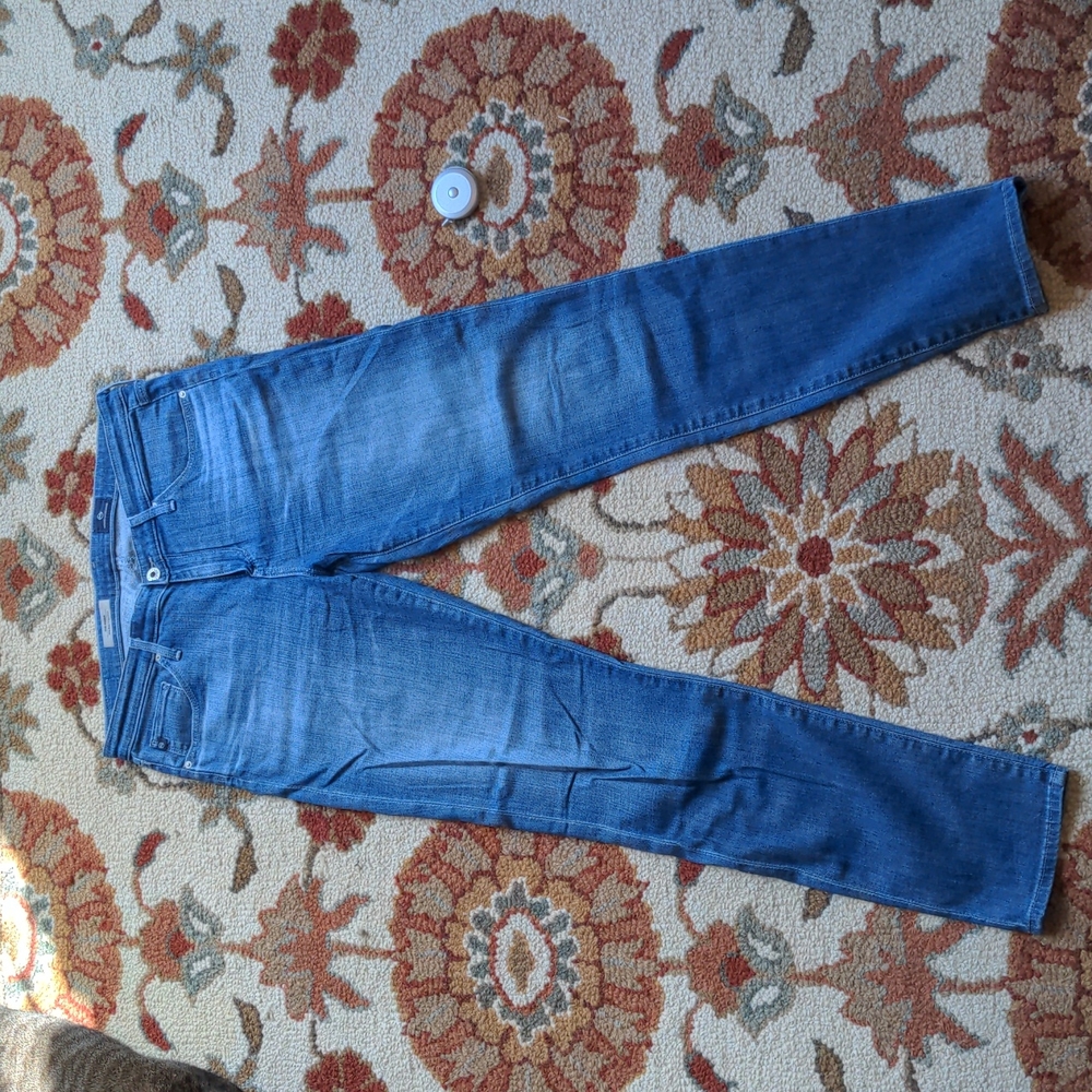 AG Jeans The Primary Mid-Rise Cigarette Straight Leg